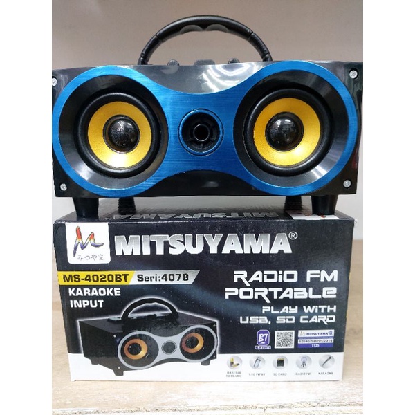 Speaker Bluetooth Mitsuyama MS-4020BT/Salon Aktif
