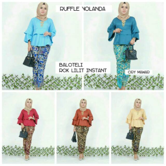 SETELAN RUFFLE YOLANDA