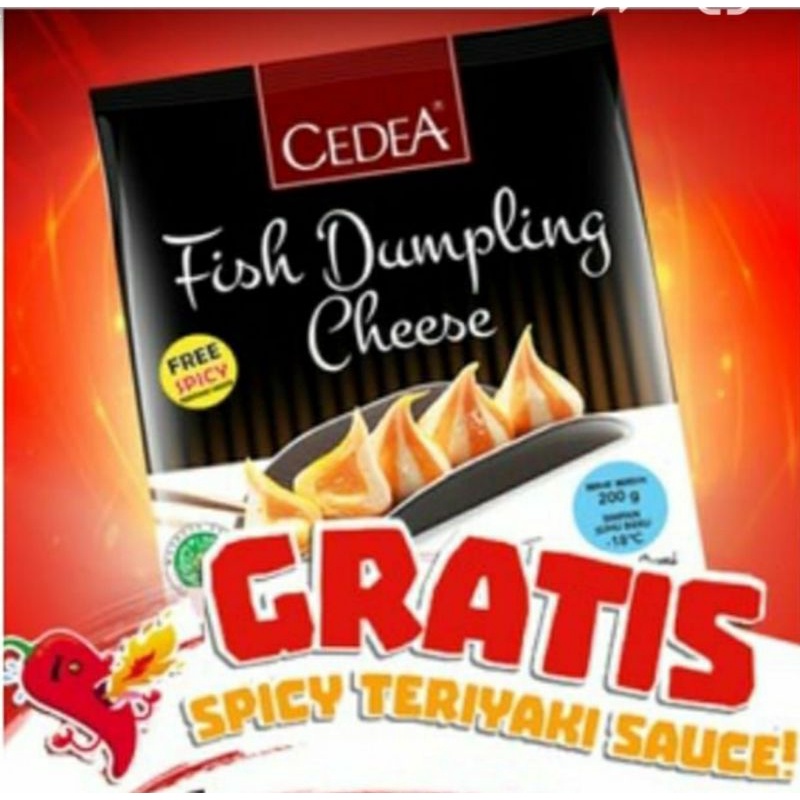 

Cedea Fish Dumpling Cheese 200gr