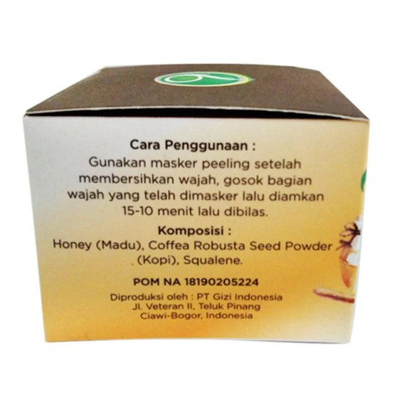 Masker Peeling Batrisyia Herbal