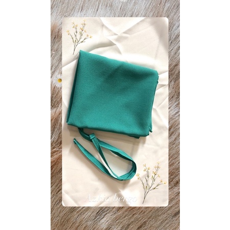 KHIMAR AZKIA SIMPLE TALI INSTAN/BERGO DIAMOND-Azkia Biru Wardah