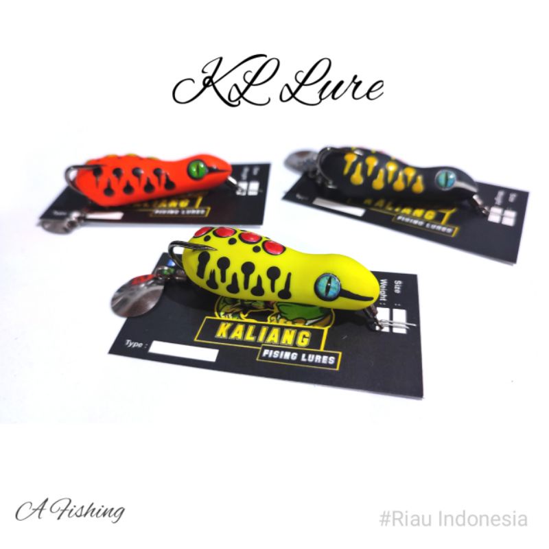 SOFT FROG 5,5CM 8GRAM KL LURE | UMPAN CASTING IKAN GABUS | UMPAN TIRUAN IKAN GABUS