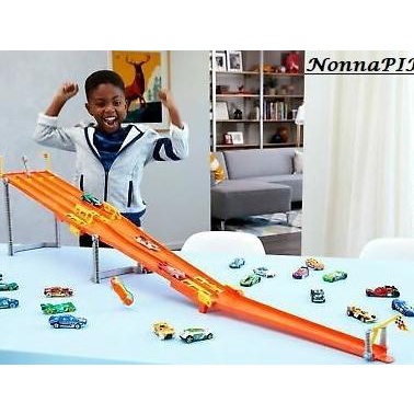 Hot Wheels 4-Lane Elimination Race Track Set