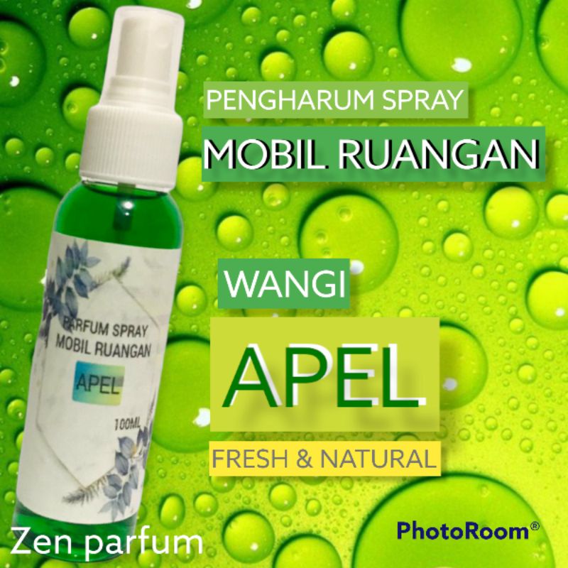 PEWANGI MOBIL SPRAY WANGI APEL PARFUM MOBIL RUANGAN 100ML