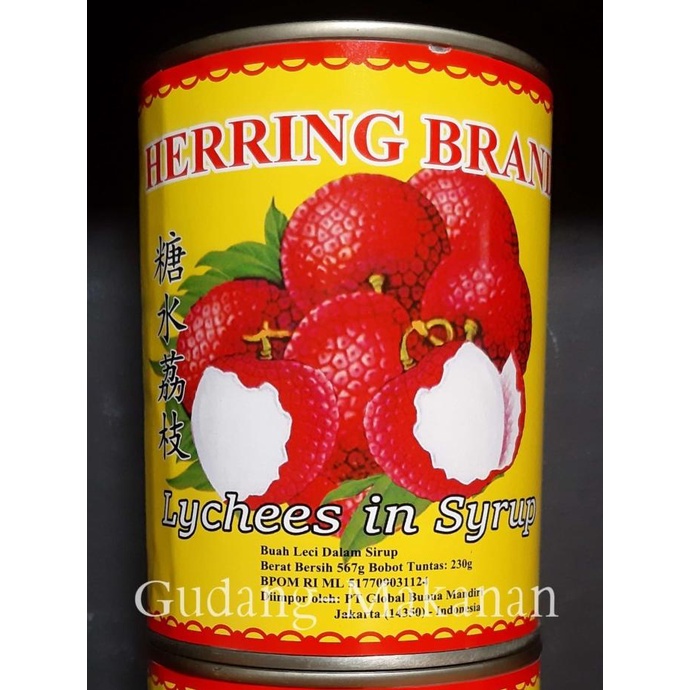 

vaargavaldian5678 Leci Kaleng / Lychee In syrup Herring 567gr (Kartonan isi 12 kaleng) TERLARIS TERPERCAYA ORIGINAL