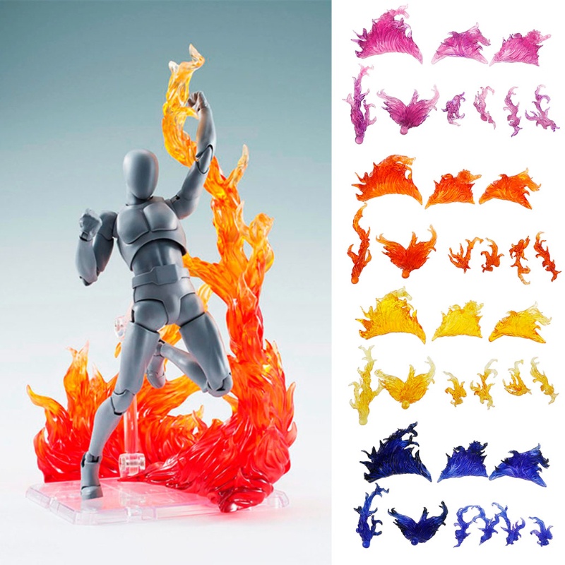 Dudukan Action Figure Mary Effect Burning Flame Untuk Figma Kamen Rider