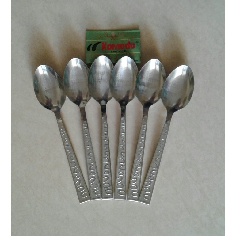 Sendok makan stainless komodo