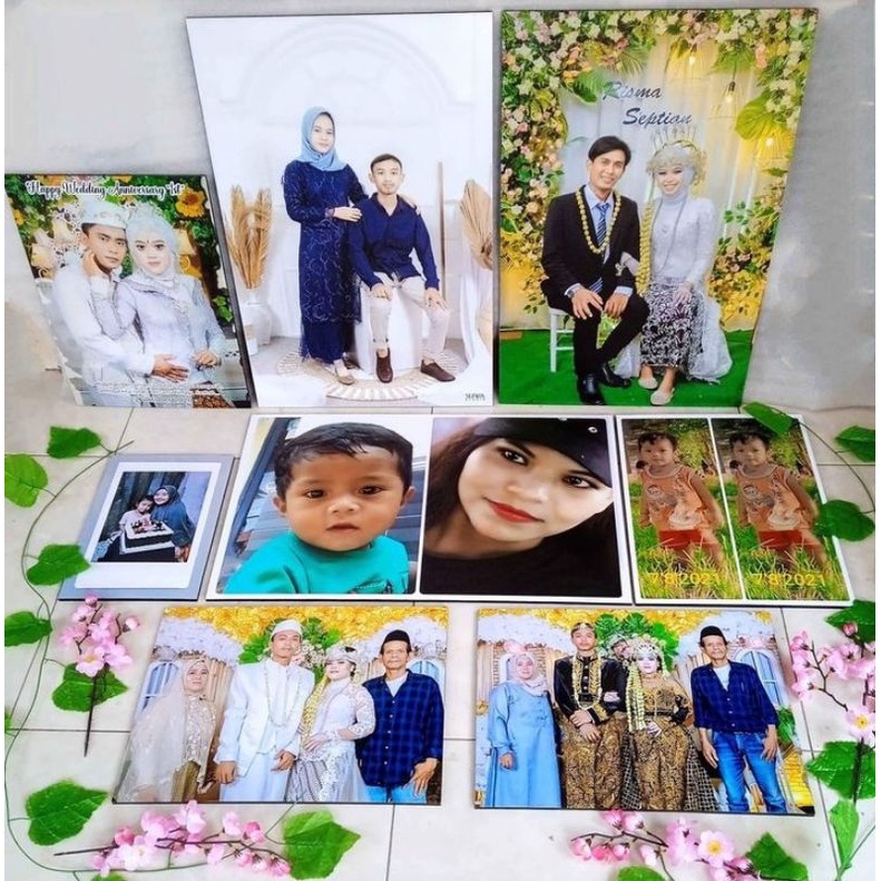 Jual Cetak Foto Besar X Laminasi Glossy Sudah Di Bingkai Cod