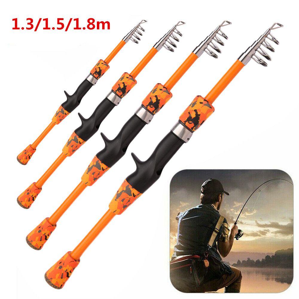 Top Telescopic Fishing Rod Sea Air Tawar Travel Portable Pancing