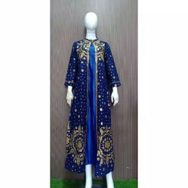 GAMIS MOTIF BATIK SONGKET PALEMBANG