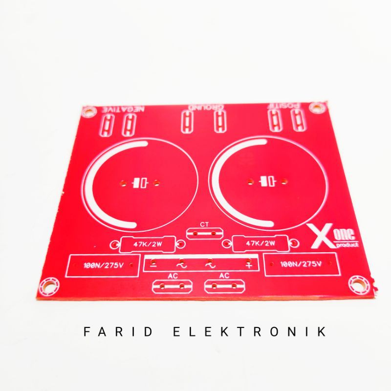 PCB PSU CLASS AB 2 CAPASITOR