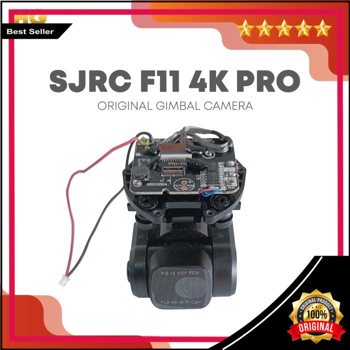 Original SJRC F11 ORIGINAL GIMBAL CAMERA Asli sperpart Ori