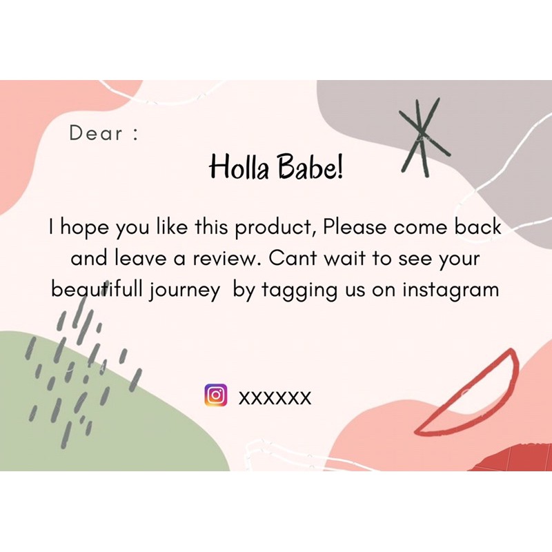 

Thankyou Card