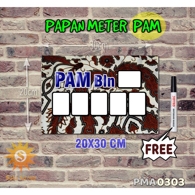 

Safa Papan Meter Listrik PLN PAM motif Unik - Batik 03