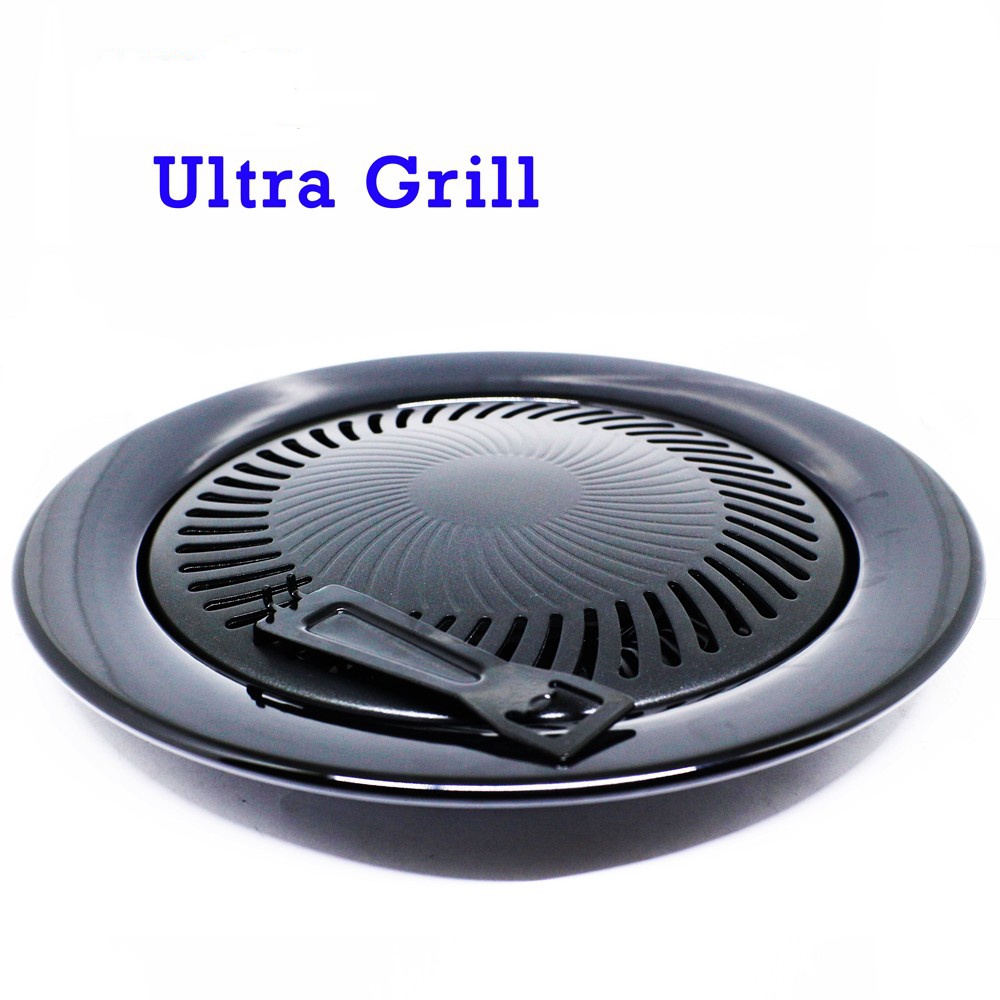 Ultra Grill Pan Anti Lengket Korean BBQ Panggangan 30 cm