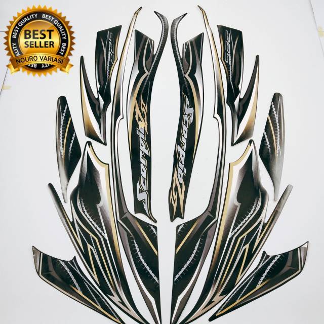 striping yamaha scorpio z 2010 hitam