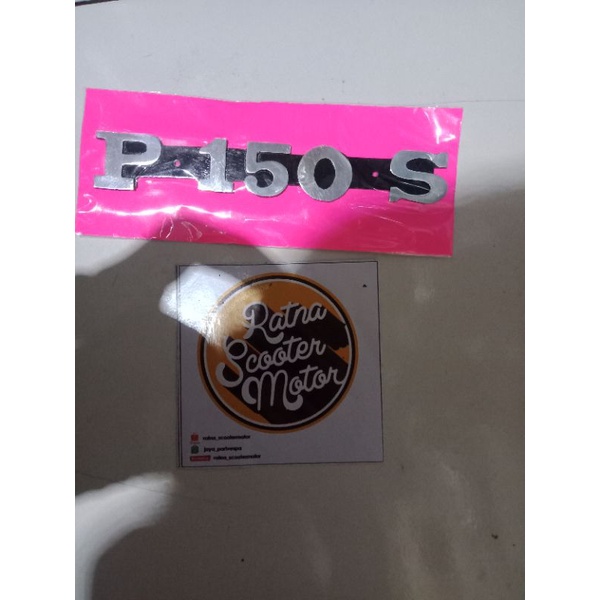 emblem vespa p150s