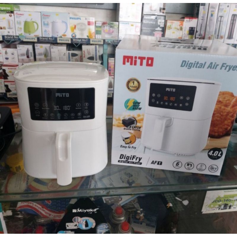 Mito Air Fryer Digital 4 Liter AF1 - Digital Air Fryer Mito AF-1