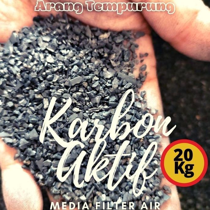 Jual Media Penjernih Filter Air Karbon Aktif Arang Kelapa 20kg