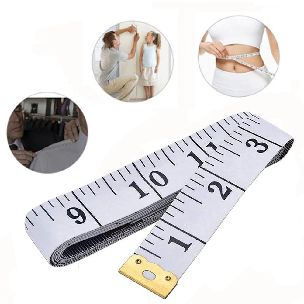 Lanfy Tape Ruler Fashion Design Craft Jahit Meteran Pakaian Untuk Pinggang Dada Kaki Ukur Penggaris