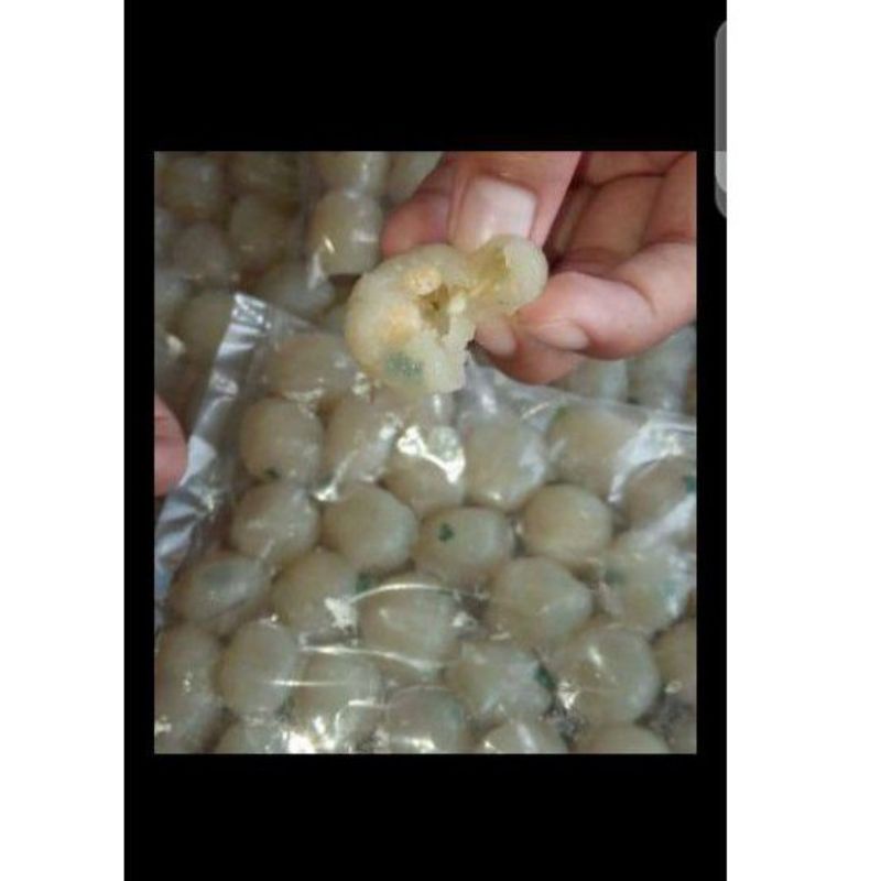 

[COD] Cilok isi ayam isi 50 free bumbu kacang