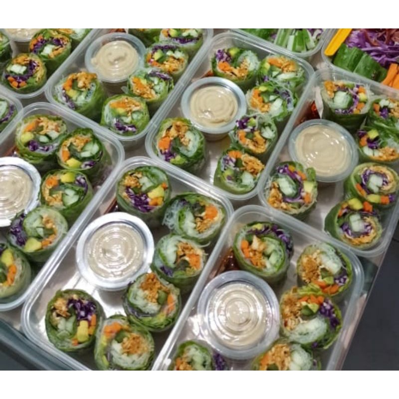 

spring roll chicken spicy