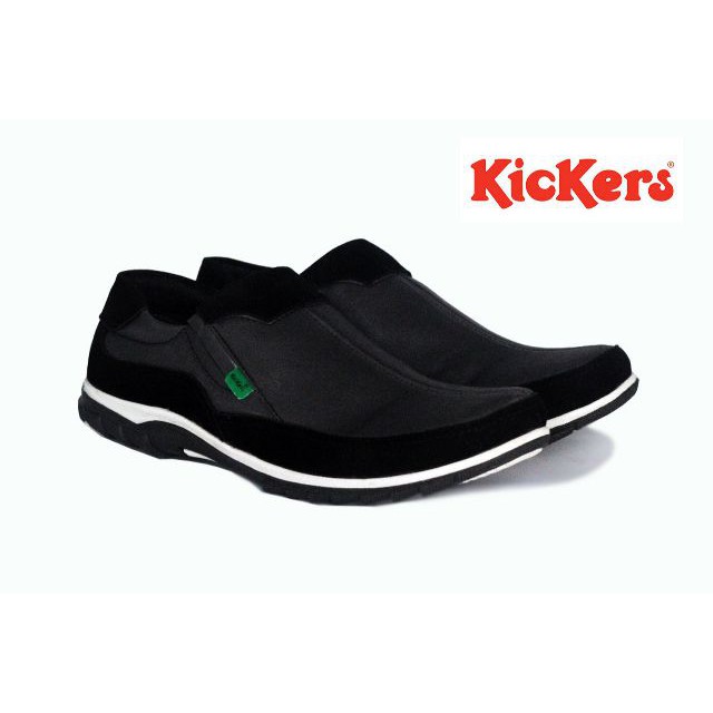 Sepatu Kasual Slip On Pria Kickers Rivers Pansus Slop Pria Santai Main Kuliah Cap 008 [Satipa_Store]