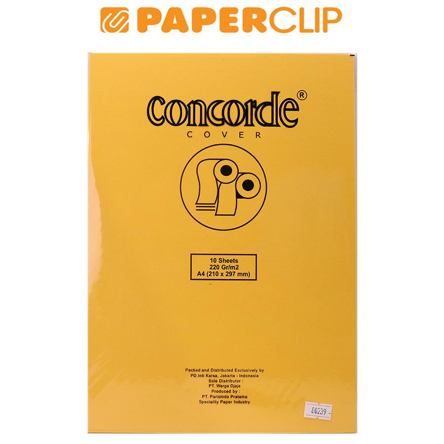 

KERTAS COVER A4 CONCORDE 80239 220 ISI 10