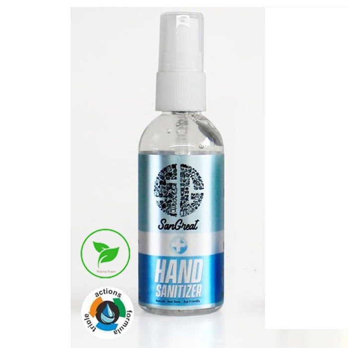 Gel Antiseptik Hand Sanitizer SanGreat 60ml antibakteri murah