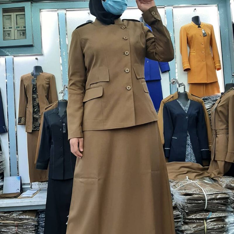 Blazer Princessfa / Setelan Seragam Blazer wanita / seragam wanita pemda / seragam pemda / seragam g