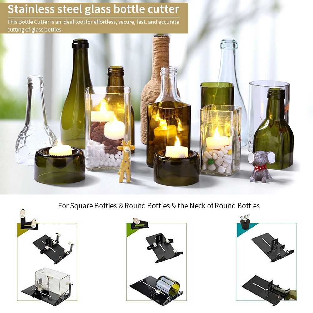 (BISA COD) RVOSTR KMOON Pemotong Botol Kaca Glass Bottle Cutter DIY Tool - NETI2