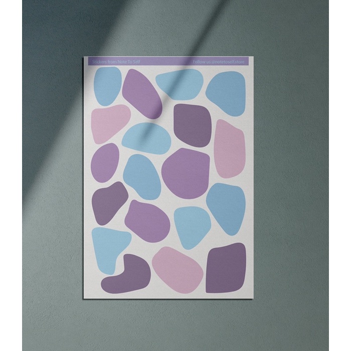 

Sticker Sheet by Note To Self / Stiker Jurnal / Stiker / Stiker Scrapbook / Stiker buku