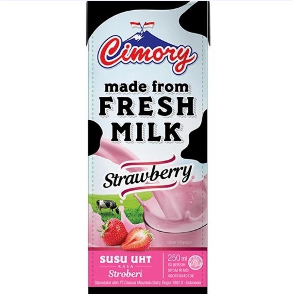 

Cimory FM UHT Strawberry 250ml