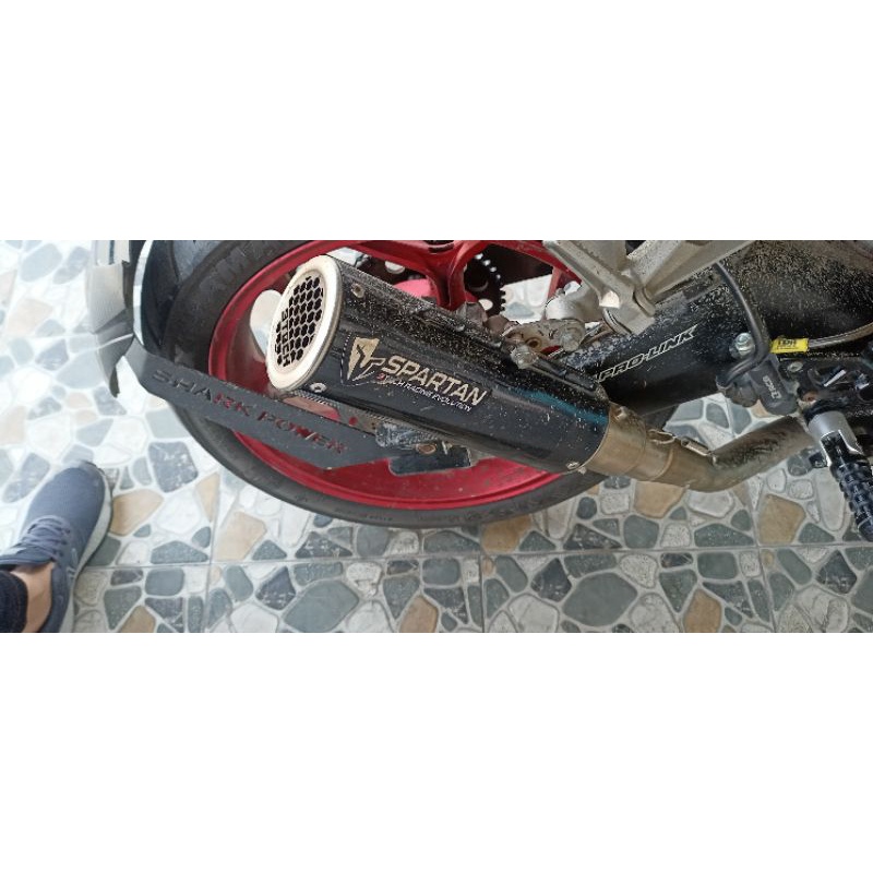 Knalpot 3 Tech Spartan 3 Suara