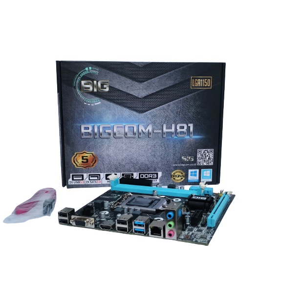 PAKET MOTHERBOARD BIGCOM H61 CORE i5 RAM 4/8 GARANSI 1 TAHUN