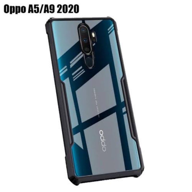 Anti Shock Case oppo A5/ A9 2020/ A33 /A53/ A52/ A92/ A15/ A15S Case Transparant-Shockproof-