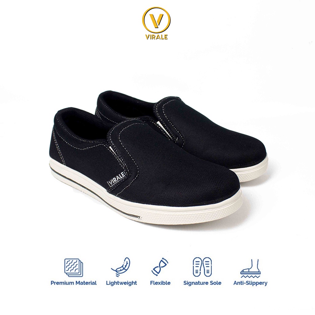 Sepatu Slip On Casual Pria Terbaru Kualitas Premium COASTER