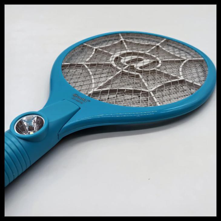 RAKET NYAMUK CAS KABEL AOKI AK 887B - BIRU