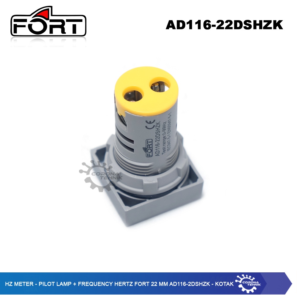 Pilot Lamp Frequency Hertz FORT 22 mm AD116-2DSHZK - Kotak - Hz Meter