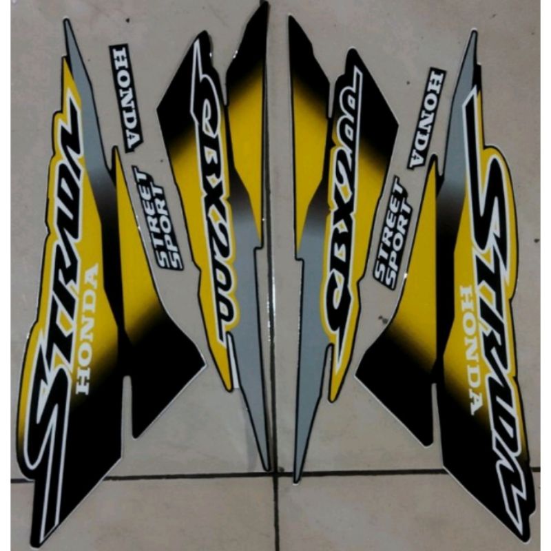 Striping Strada cbx 200 custom warna