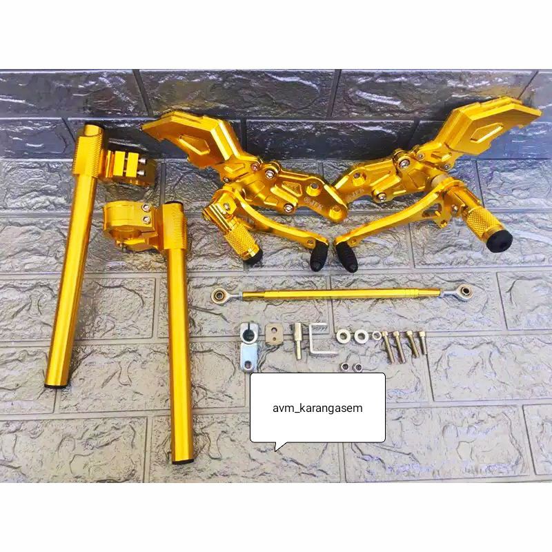 paket stang japit dan underbone vixion stang jepit vixion new vixion old UB lipat stang nui