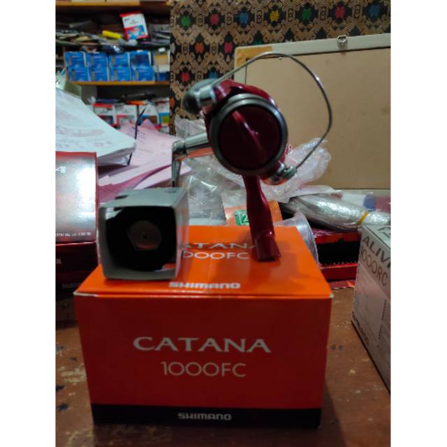 alat pancing katrol shimano catana 1000 FC
