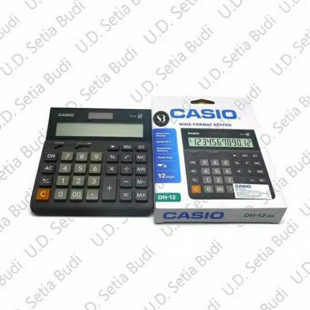 

CALCULATOR CASIO DH-12-BK