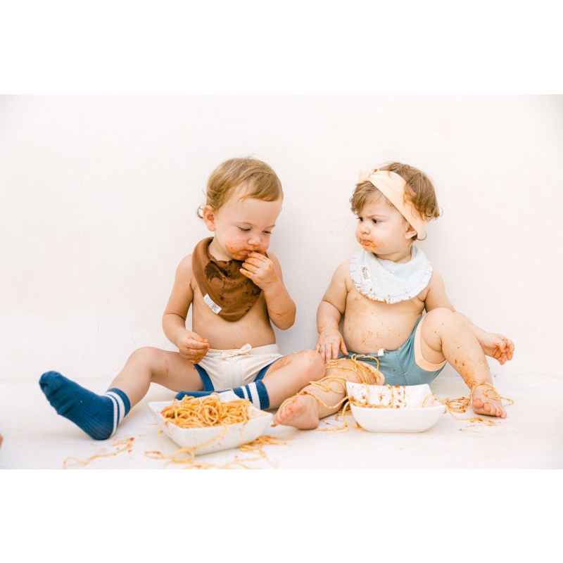 Bohopanna BIB Ruffle / Celemek / Slabber / Slaber Bayi Lucu / Bohobaby / Bohopana / Boho Pana