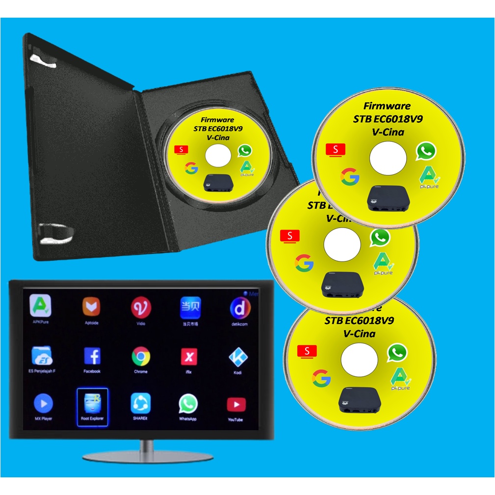 Firmware khusus STB EC6018V9-China
