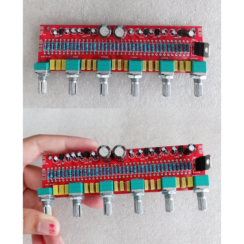 Modul 2.1 Stereo Tone Control Transistor Plus Middle Dan Subwoofer V.2