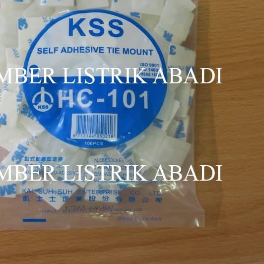 

Ω KSS Self Adhesive Tie Mount HC-101 (PEREKAT 3M) ♨