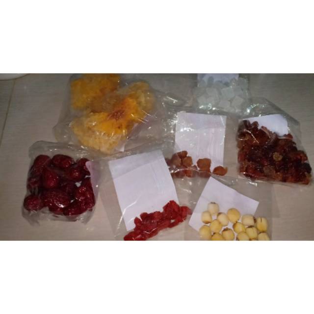 

Paket peachgum dessert komplit