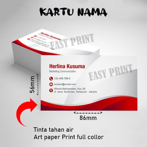 

kartu nama