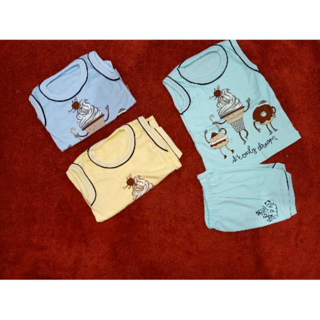 Setelan Anak Singlet Enrica